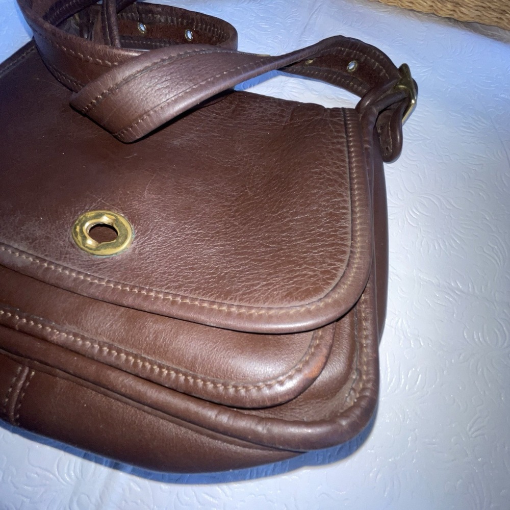 Coach Rambler 9061 Crossbody Bag 9.5" x 7.5" x 3.5" - Picture 12 of 16